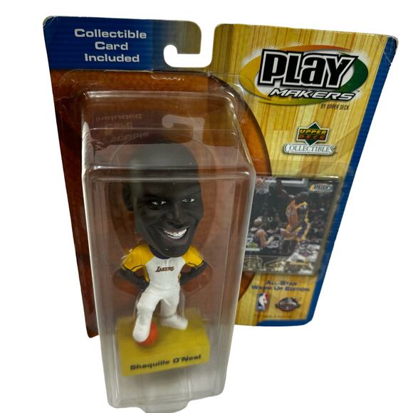 Upper Deck Playmakers Shaquille O'Neal‎ Bobblehead Collectible Card Lakers - Picture 7 of 8